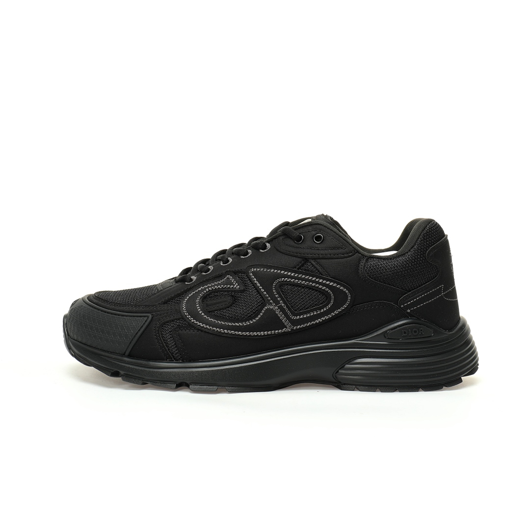 Dior x Stone Island B30 Sneaker Black 3SN279ZMB H969