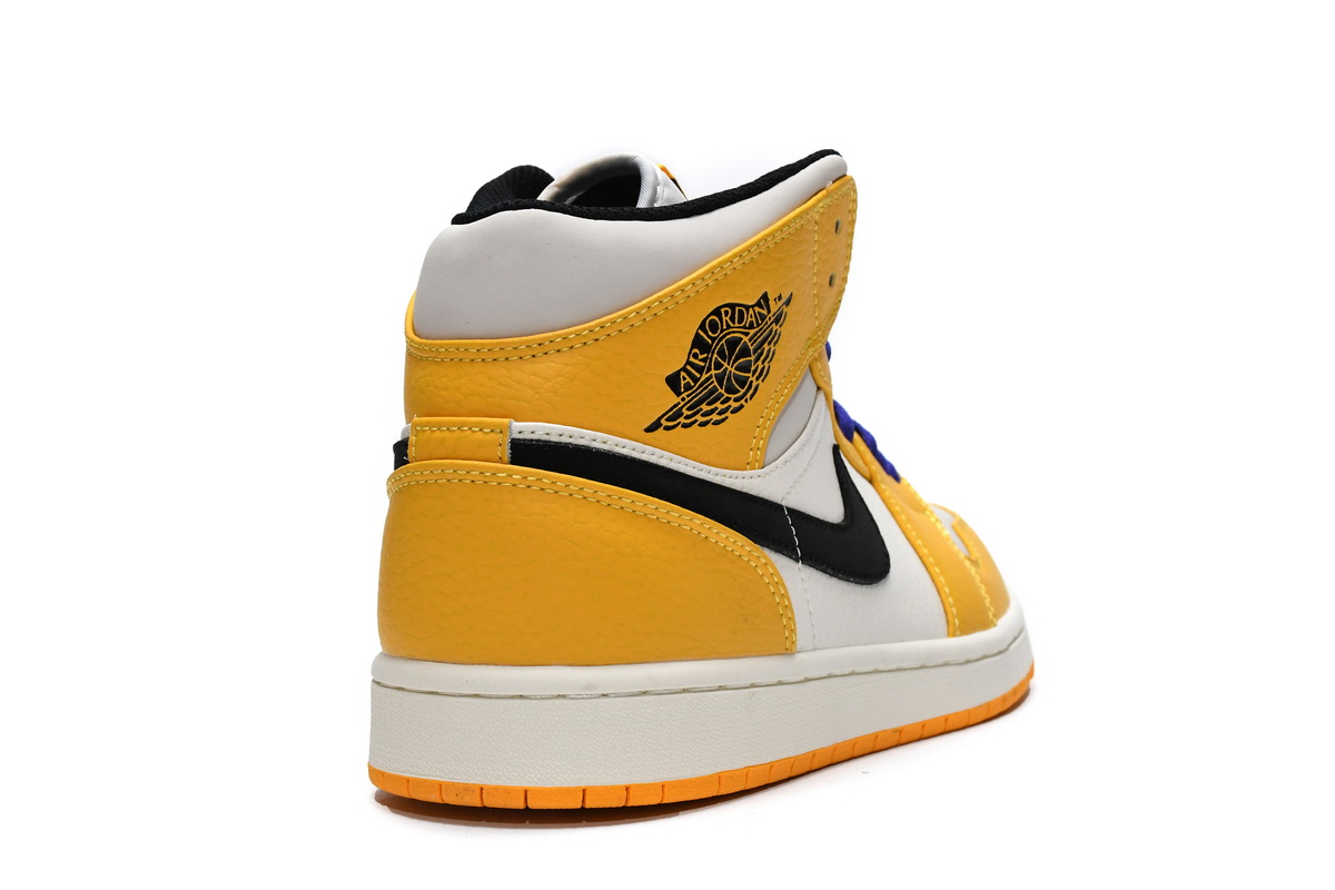 Air Jordan 1 Mid SE Lakers 852542-700