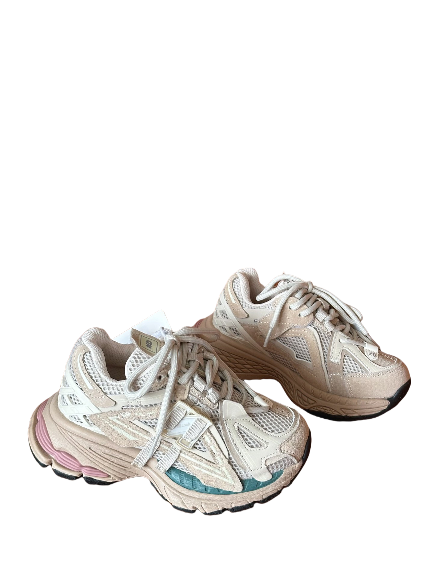 New Balance 1960 Kids Sneaker Grey Green Pink