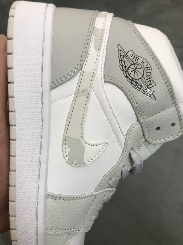 Air Jordan 1 Mid  White Camo  DC9035-100