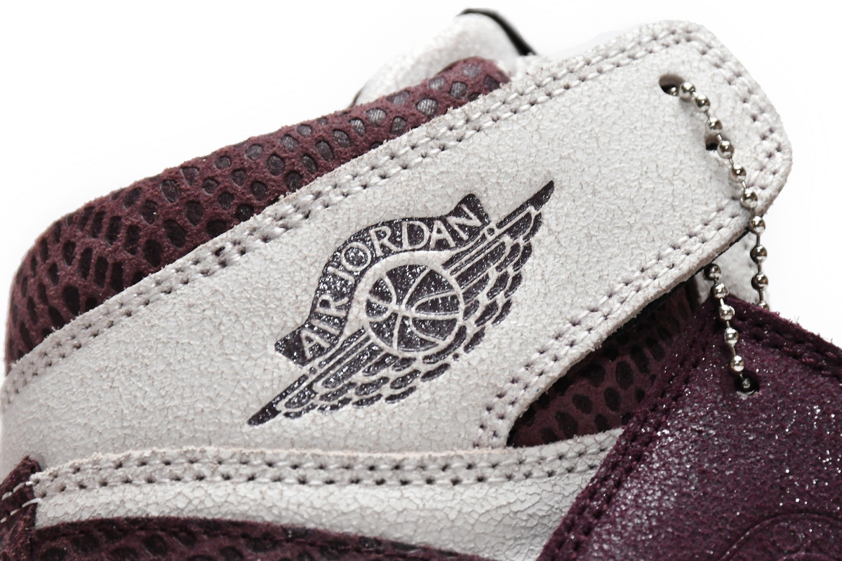 Air Jordan 1 High OG Sail and Burgundy Crush  DO7097-100