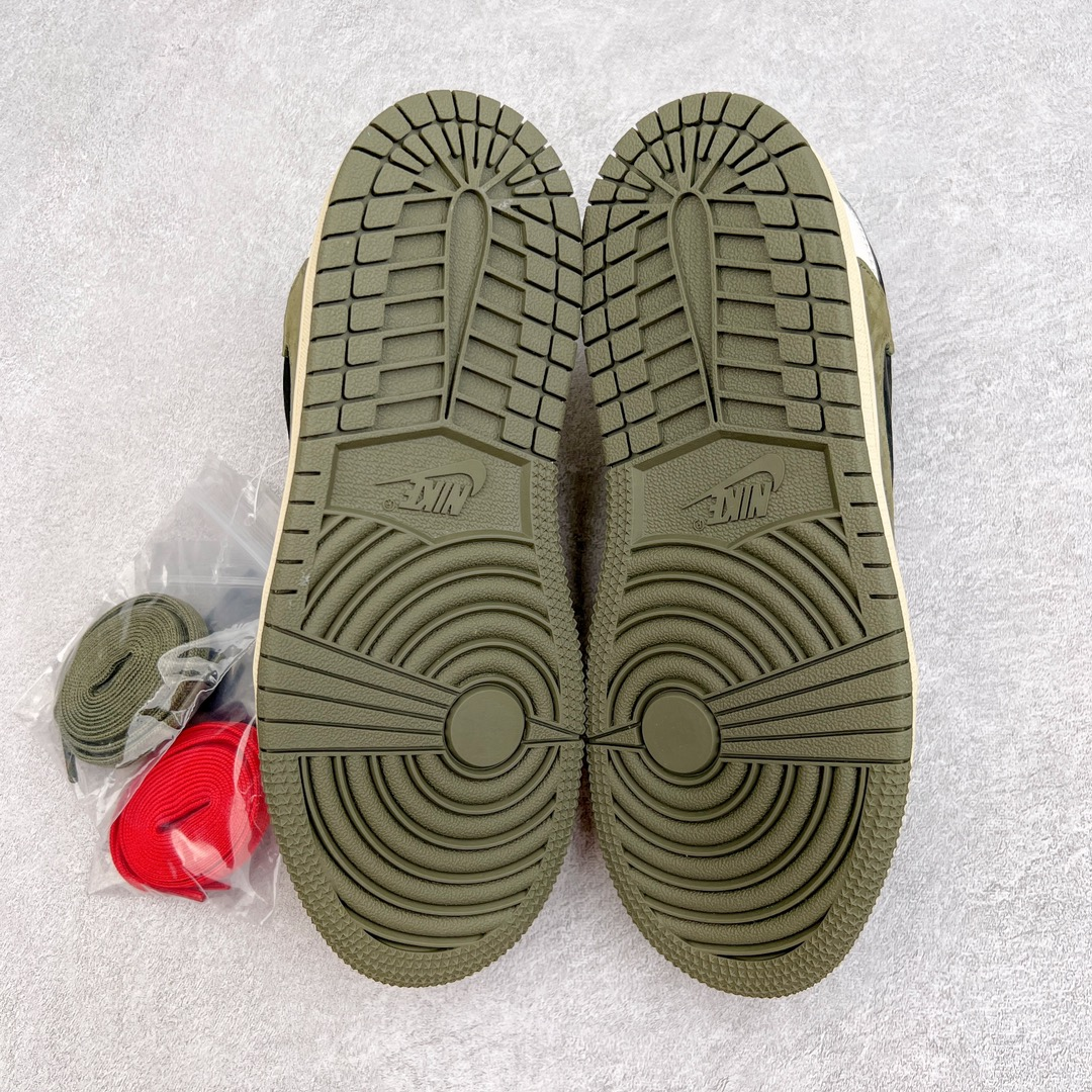 Travis Scott x Air jordan 1 Low OG Olive DZ4137-106