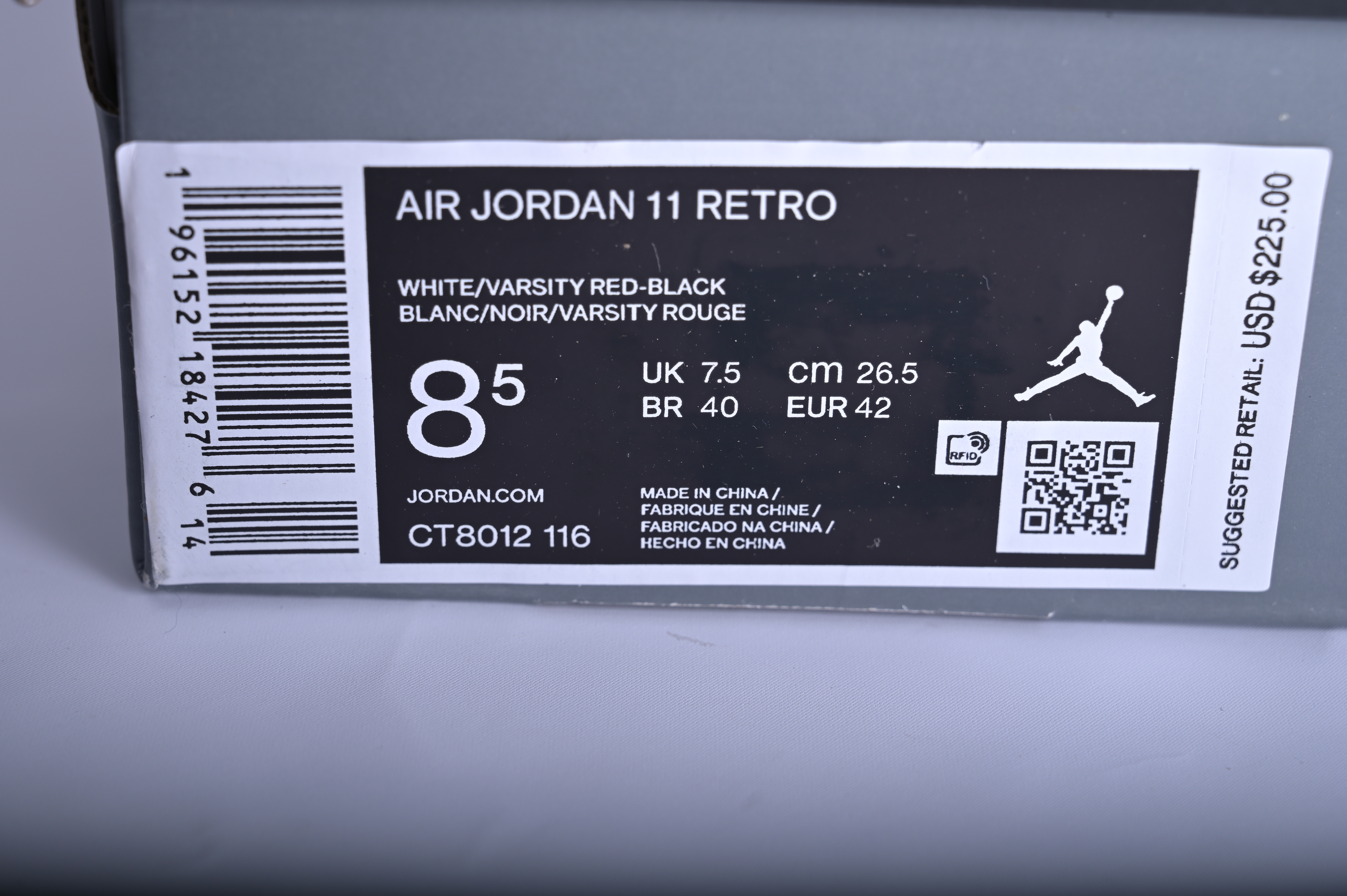 Weekend sale Air Jordan 11 Retro AJ11  CT8012-116