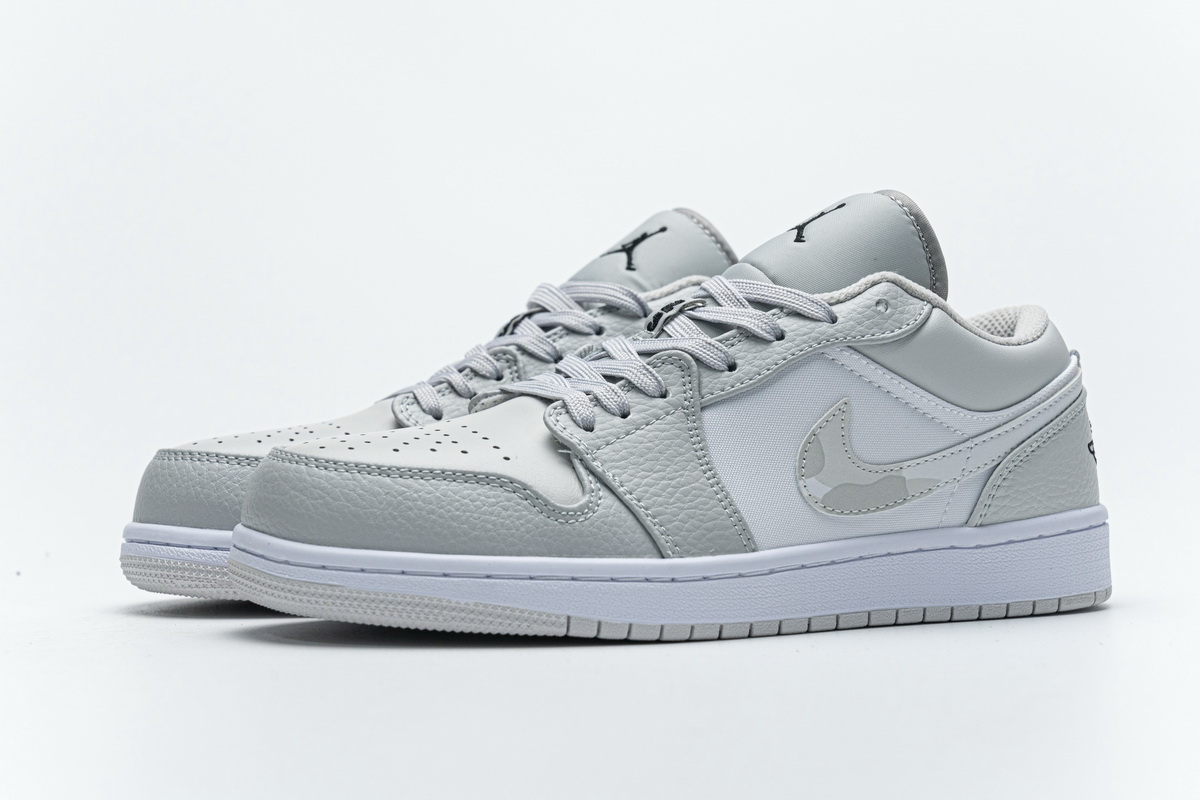 Air Jordan 1 Low White Camo  DC9036-100