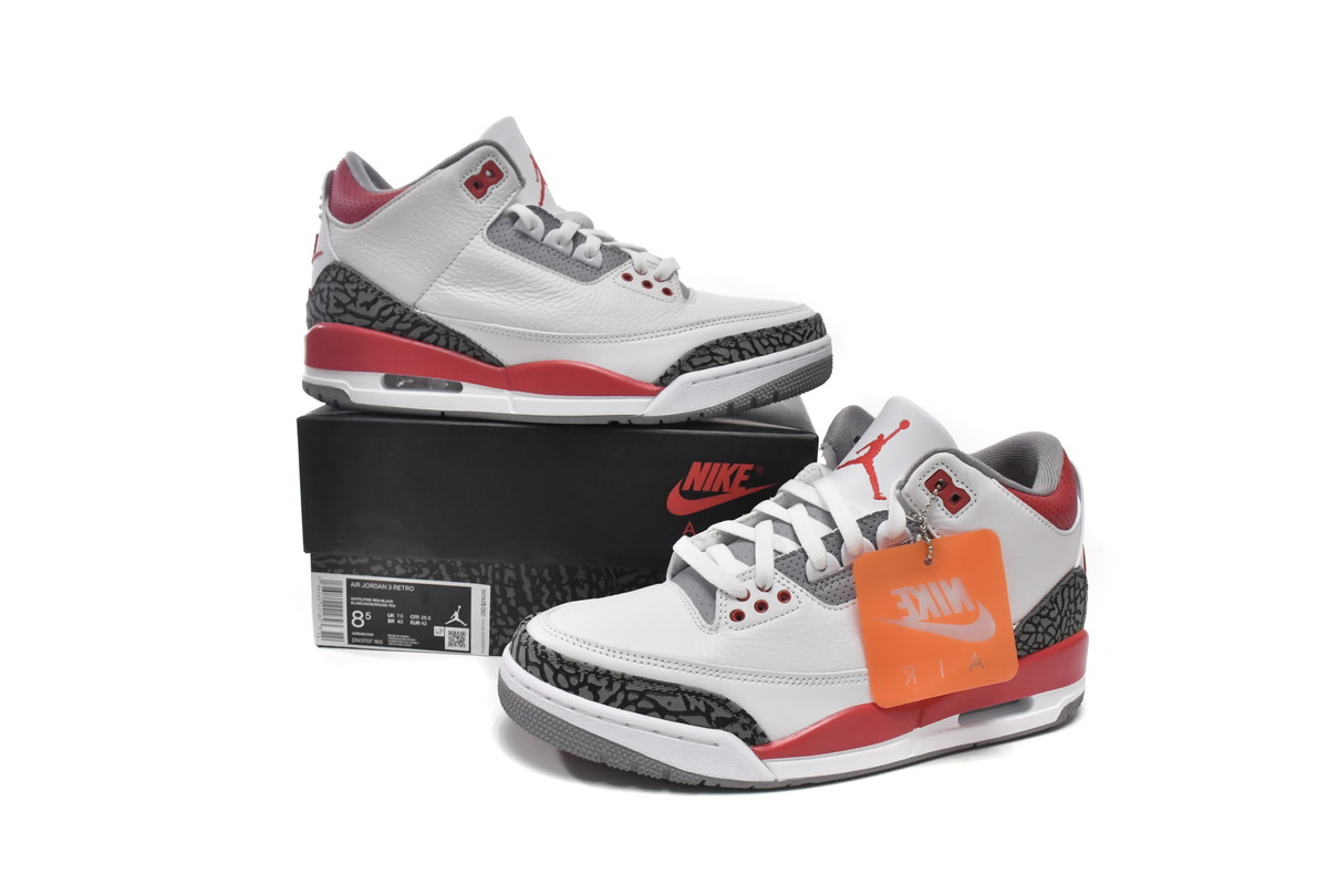 Air Jordan 3 Retro Fire Red  DN3707-160