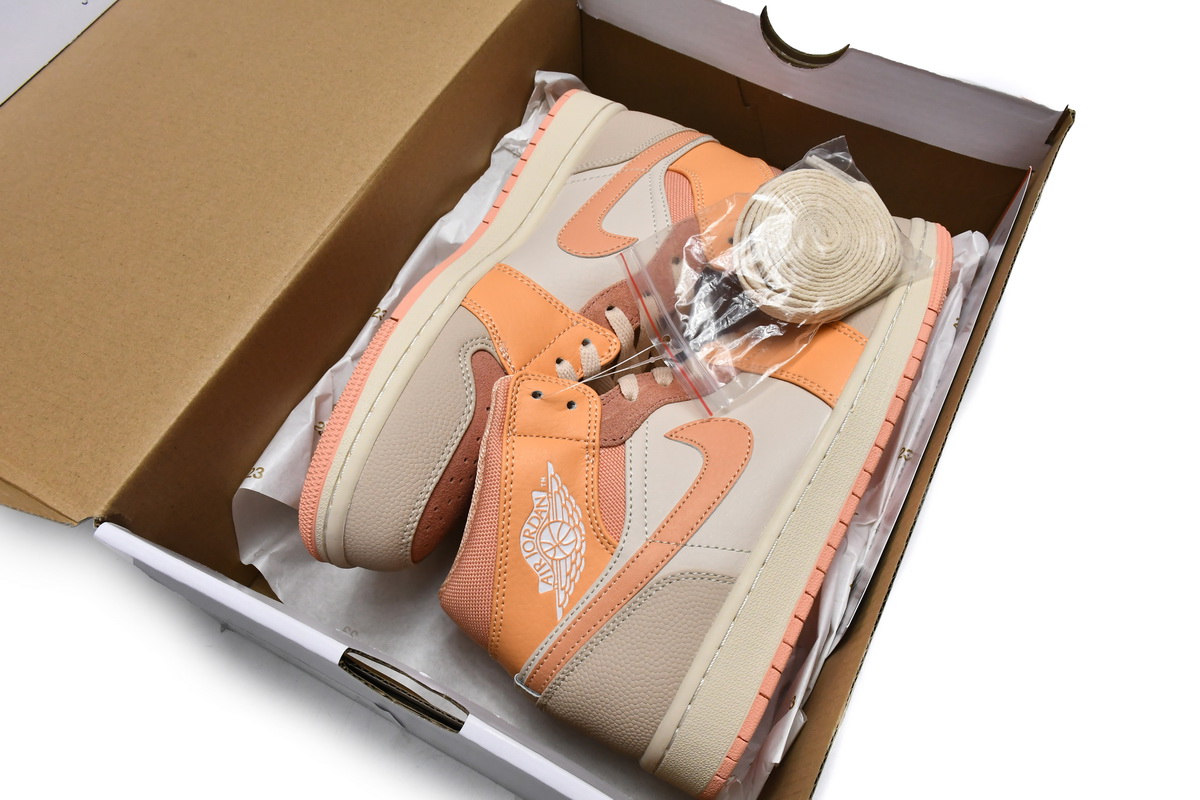Air Jordan 1 Mid  Apricot Orange  DH4270-800