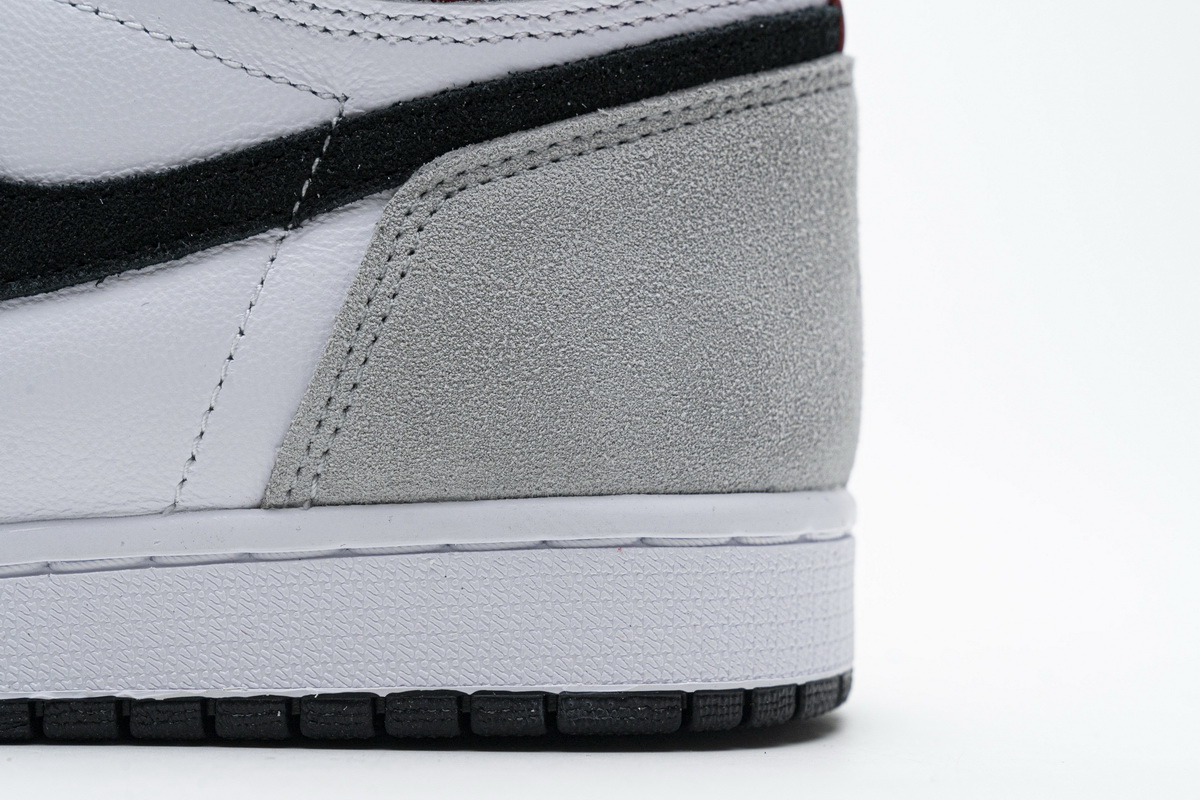 Air Jordan 1 High Smoke Grey Red  555088-126