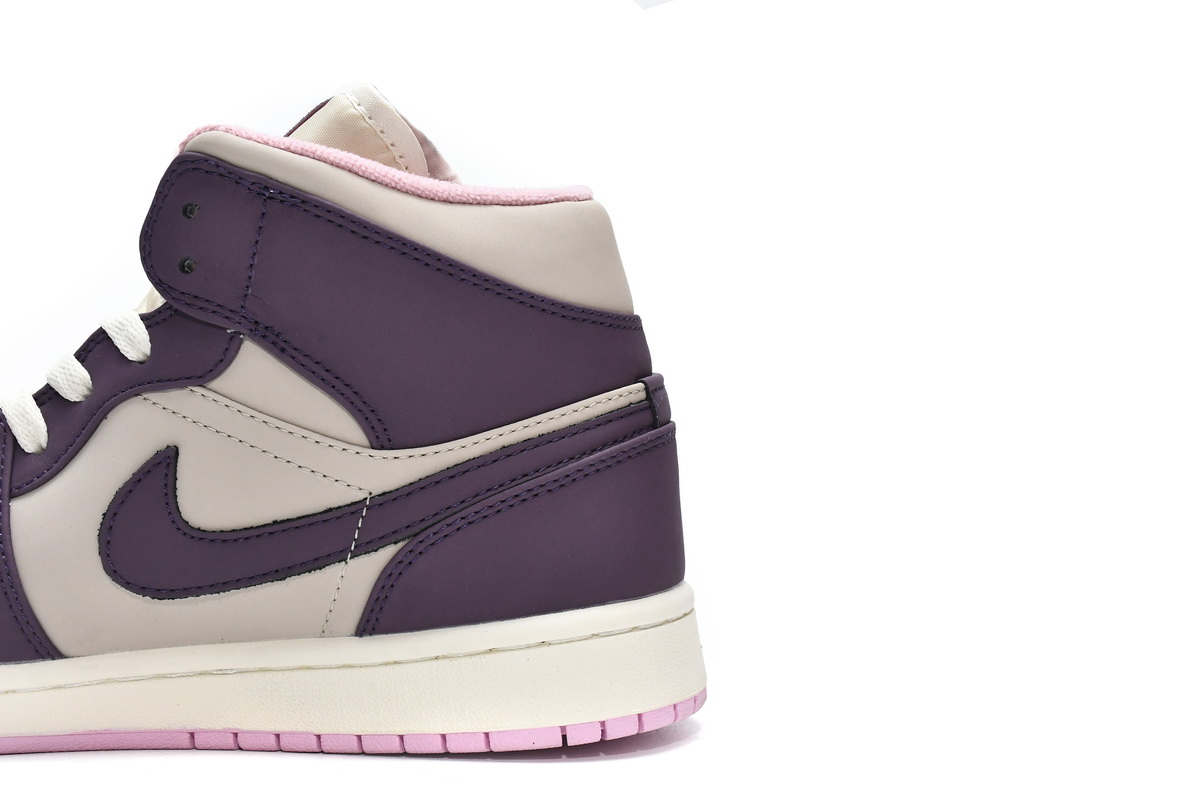 Air Jordan 1 Mid GS Pro Purple 555112-500