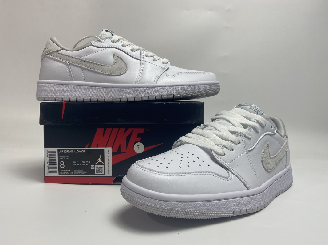 Air Jordan 1 Low OG Neutral Grey  CZ0775-100