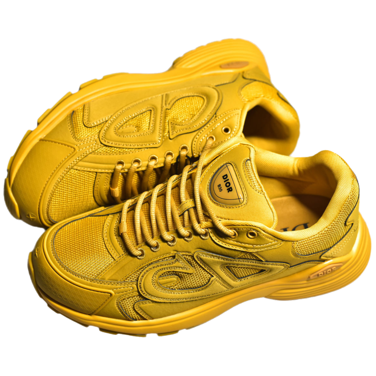 Dior x Stone Island B30 Sneaker Yellow 3SN279ZAN H225