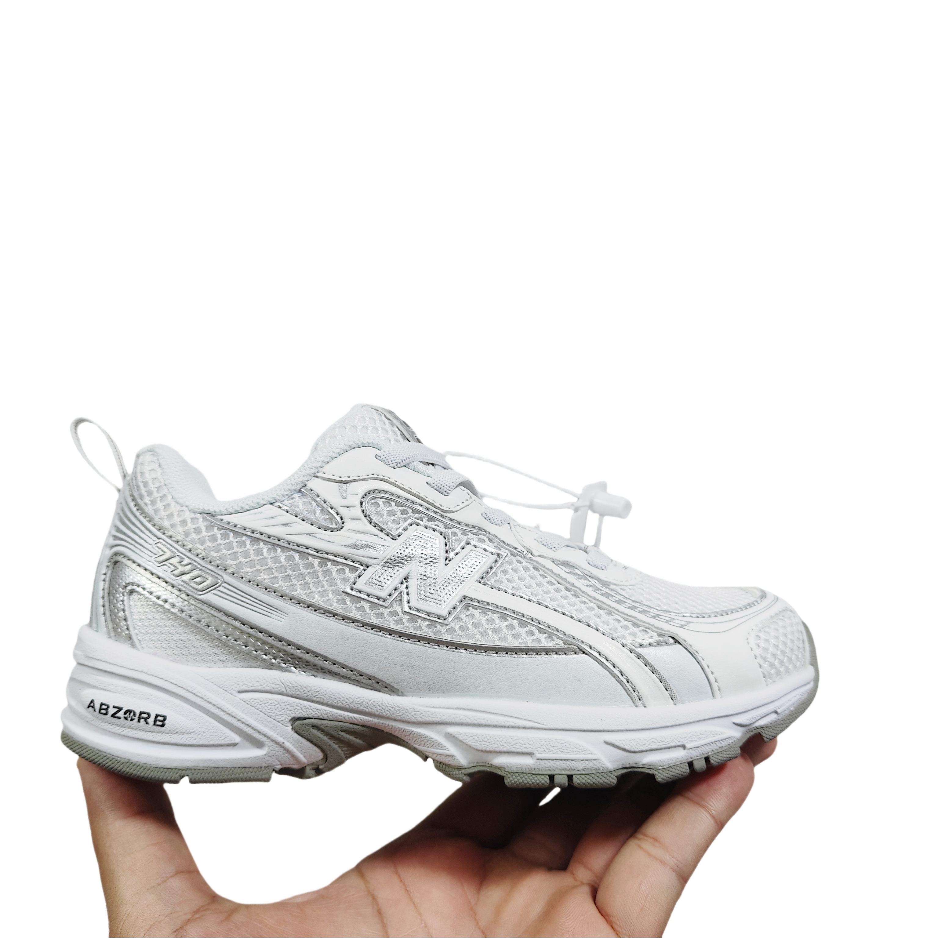 New Balance 740 Kids Sneaker White Silver