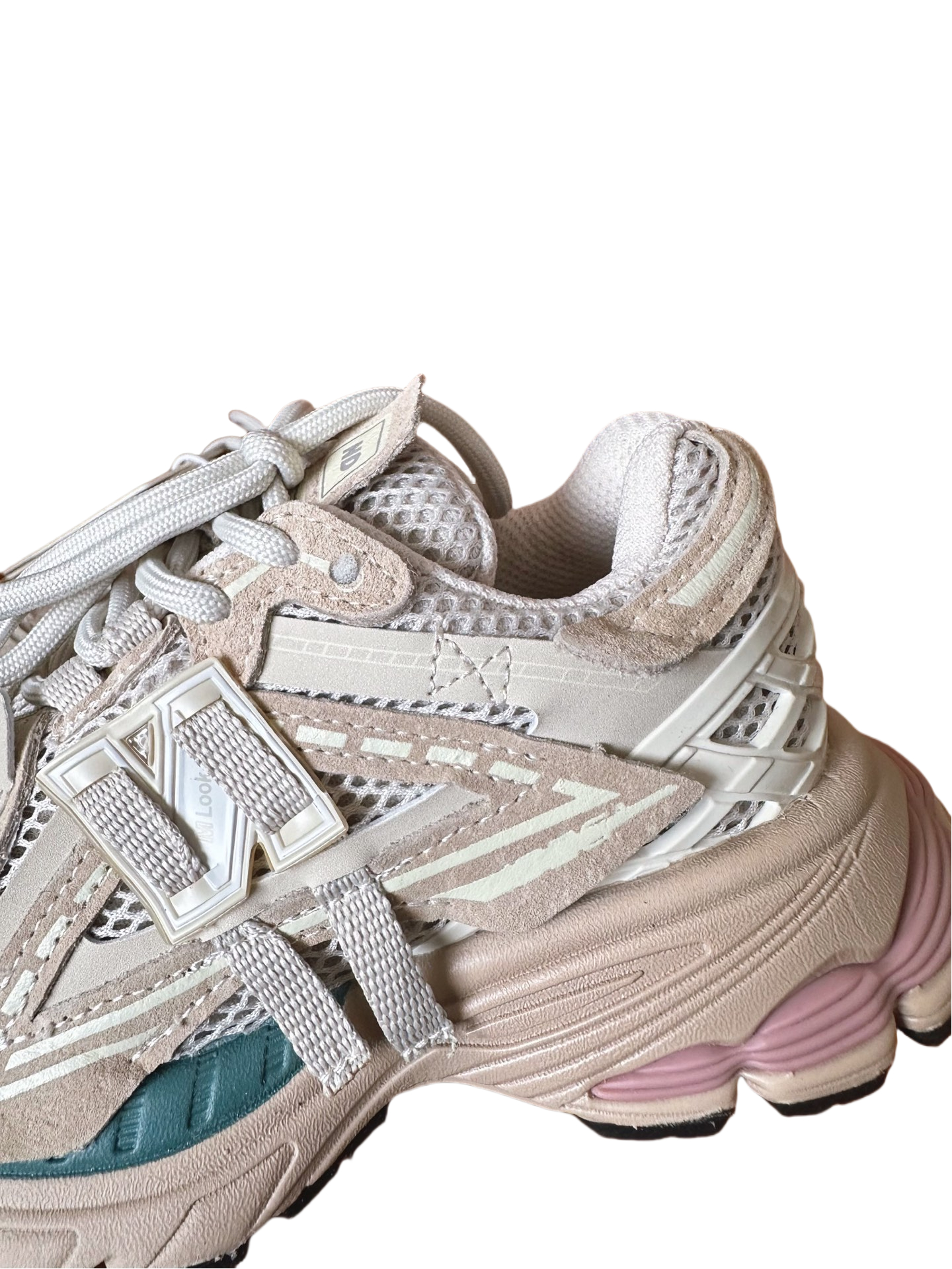 New Balance 1960 Kids Sneaker Grey Green Pink