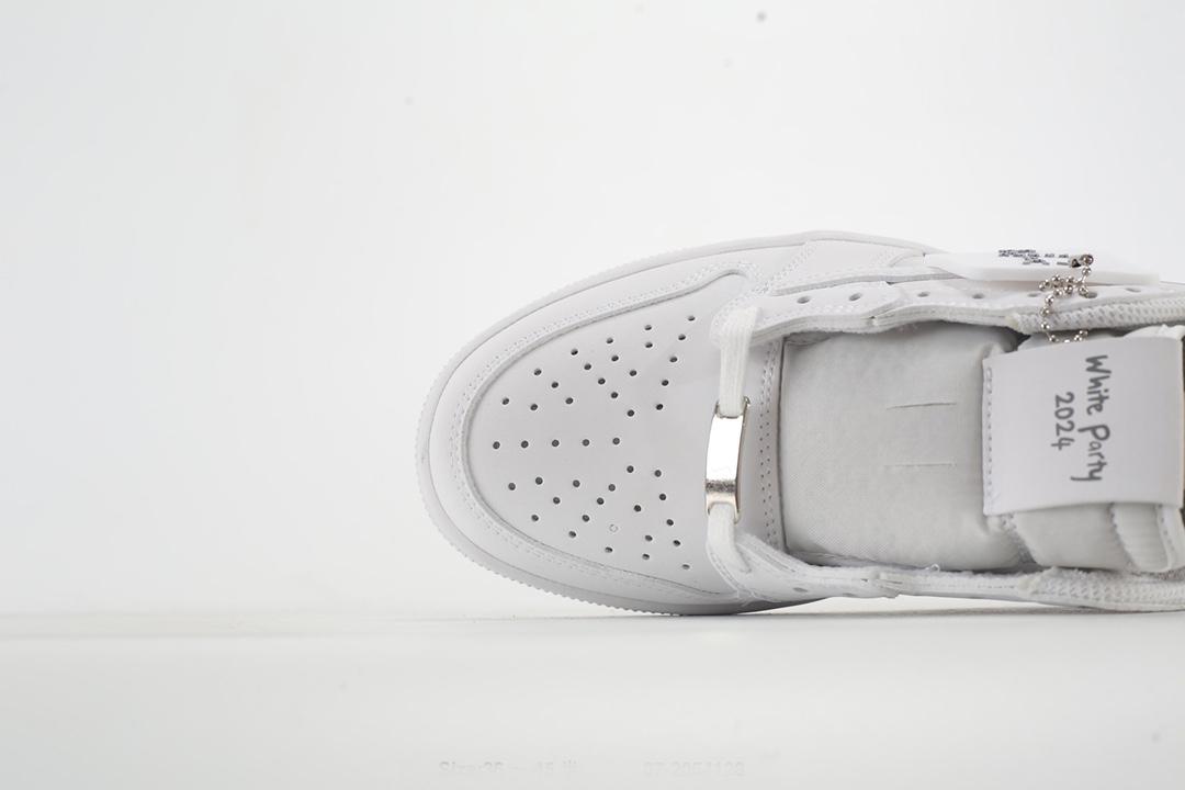 Travis Scott x Air Jordan 1 Low White Party  TD1226-111