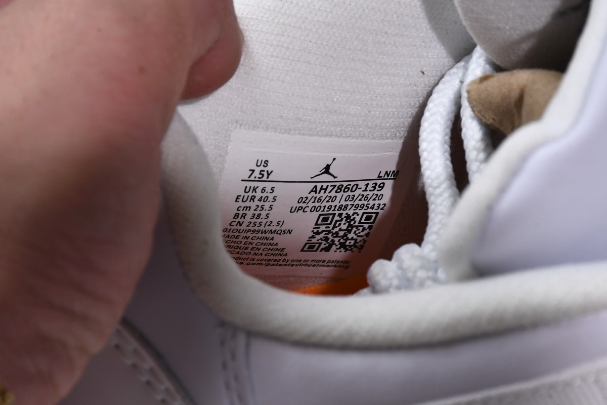 Air Jordan 11 Retro Low Bright Citrus AH7860-139