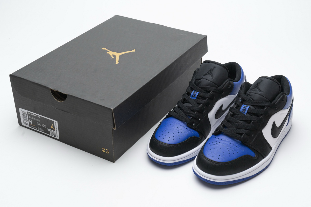 Air Jordan 1 Low Royal Toe  CQ9446-400