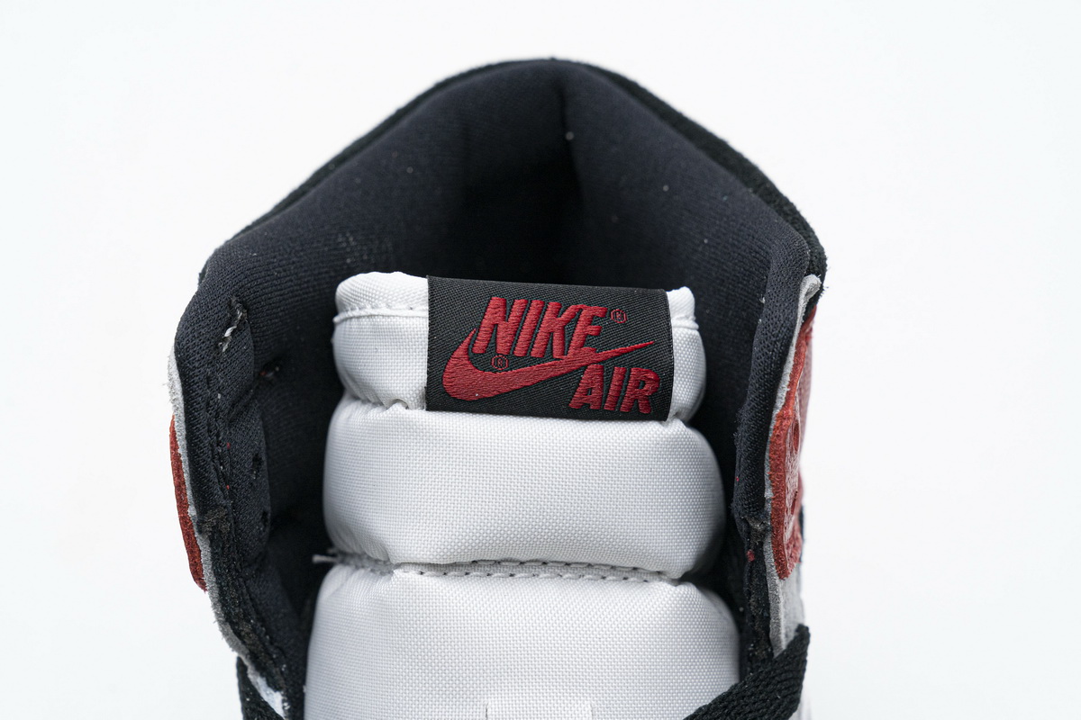 Air Jordan 1 High Smoke Grey Red  555088-126