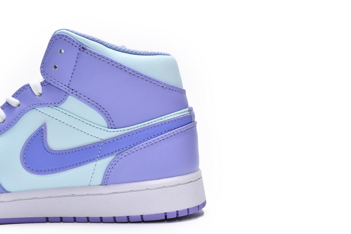 Air Jordan 1 Mid Purple Pulse 554724-500
