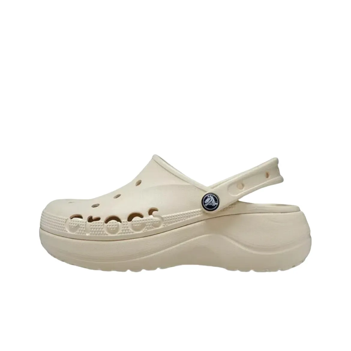 Crocs Baya Platform Clog Bone 208186-11s