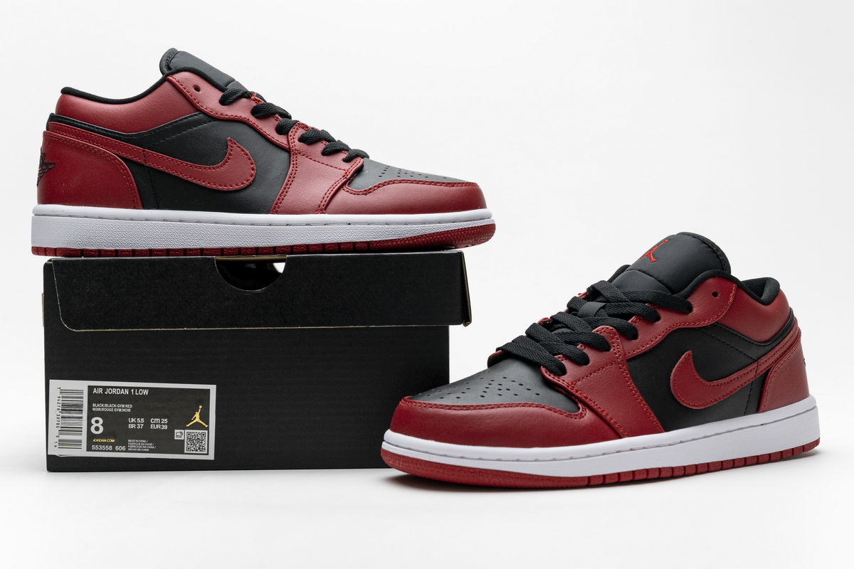 Air Jordan 1 Low Varsity Red    553558-606