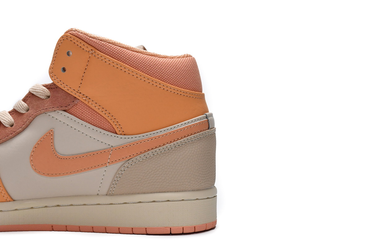 Air Jordan 1 Mid  Apricot Orange  DH4270-800