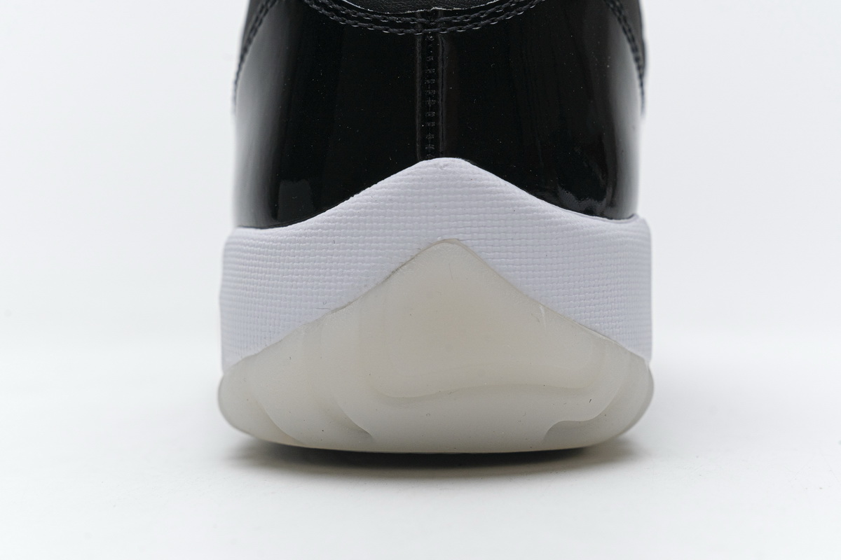 Air Jordan 11 25th Anniversary Black Silver Eyelets CT8012-011