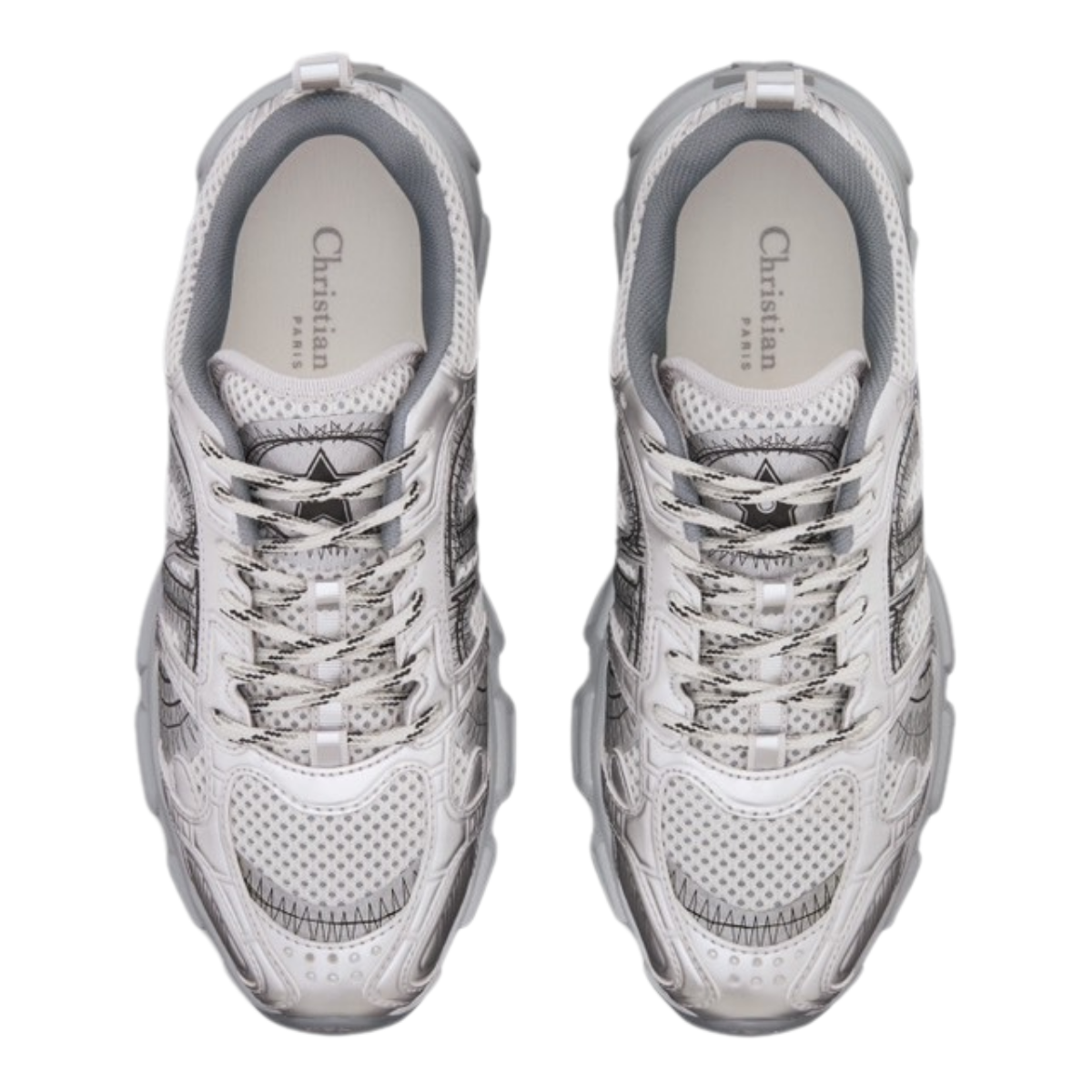 Dior Cono 24ss Sneaker Silvery KCK414TRM-S19W