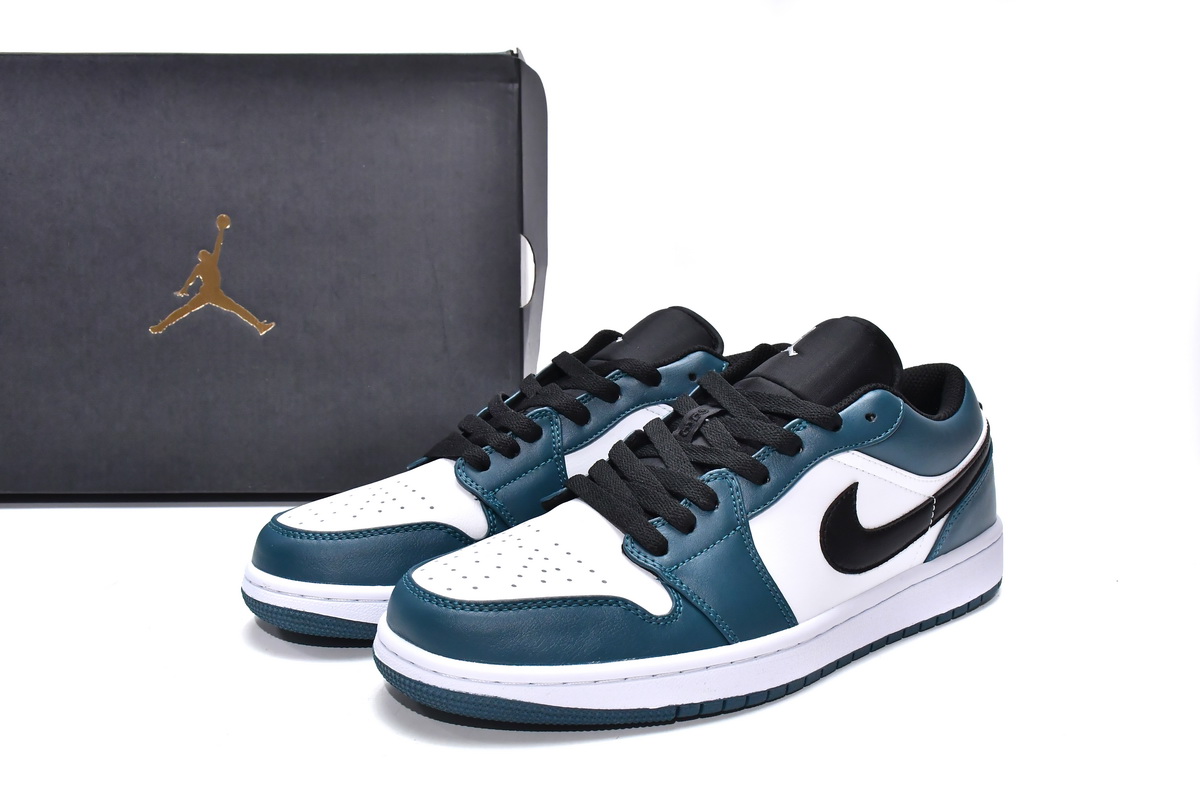Air Jordan 1 Low Dark Teal 553558-411