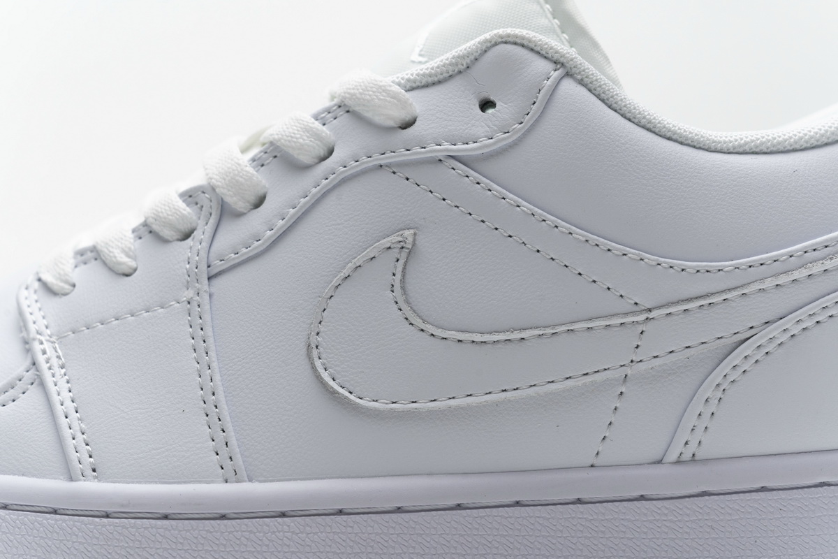 Air Jordan 1 Low White Pure Platnium 553558 111