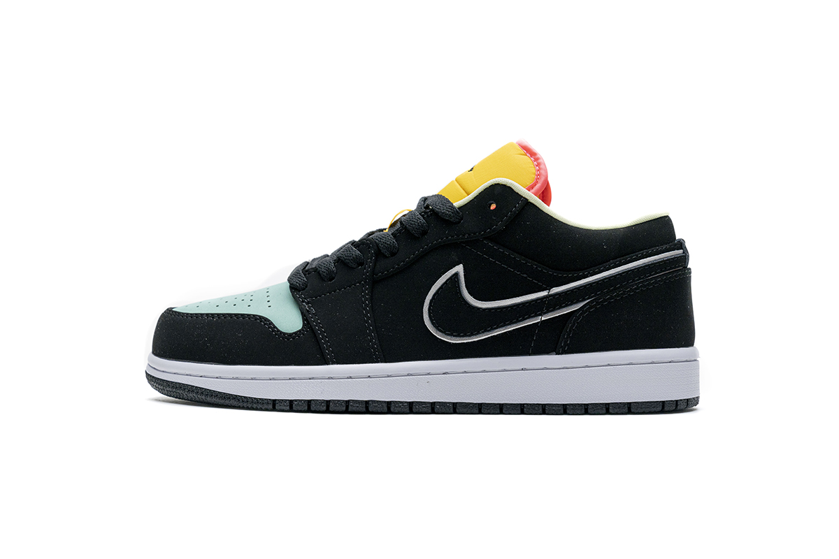 Air Jordan 1 Low SE Pink Orange Blue  CK3022-013
