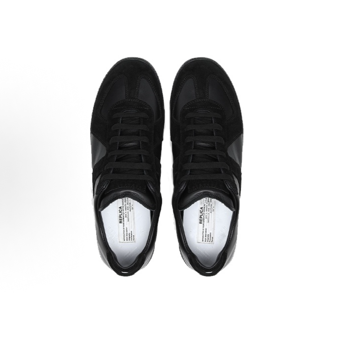 Maison Margiela Cowhide sneakers for men black S57WS0236P1897900