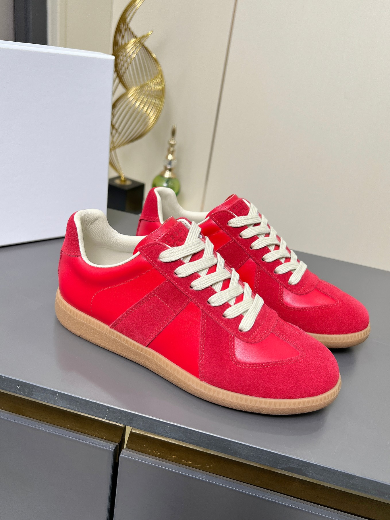 Maison Margiela leather classic  red S57WS0236P1895H8542