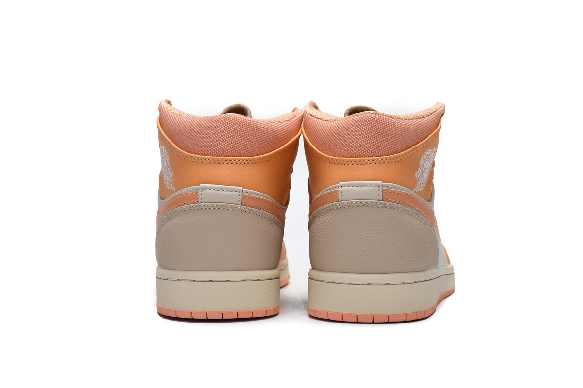 Air Jordan 1 Mid  Apricot Orange  DH4270-800