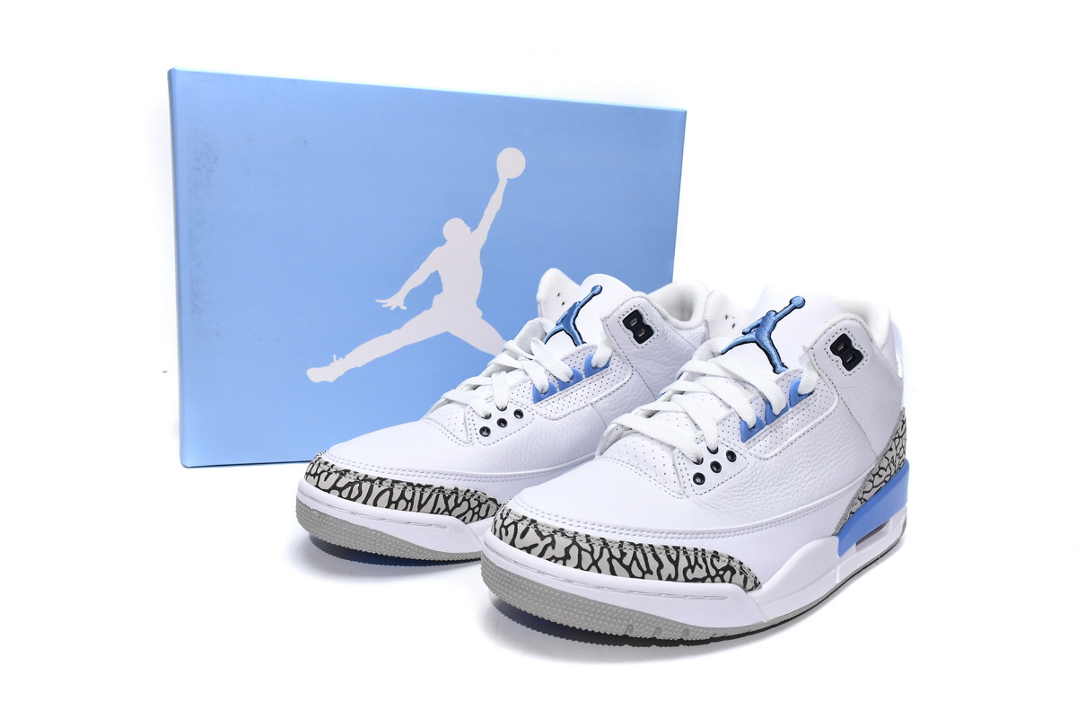 Air Jordan 3 Retro UNC   CT8532-104