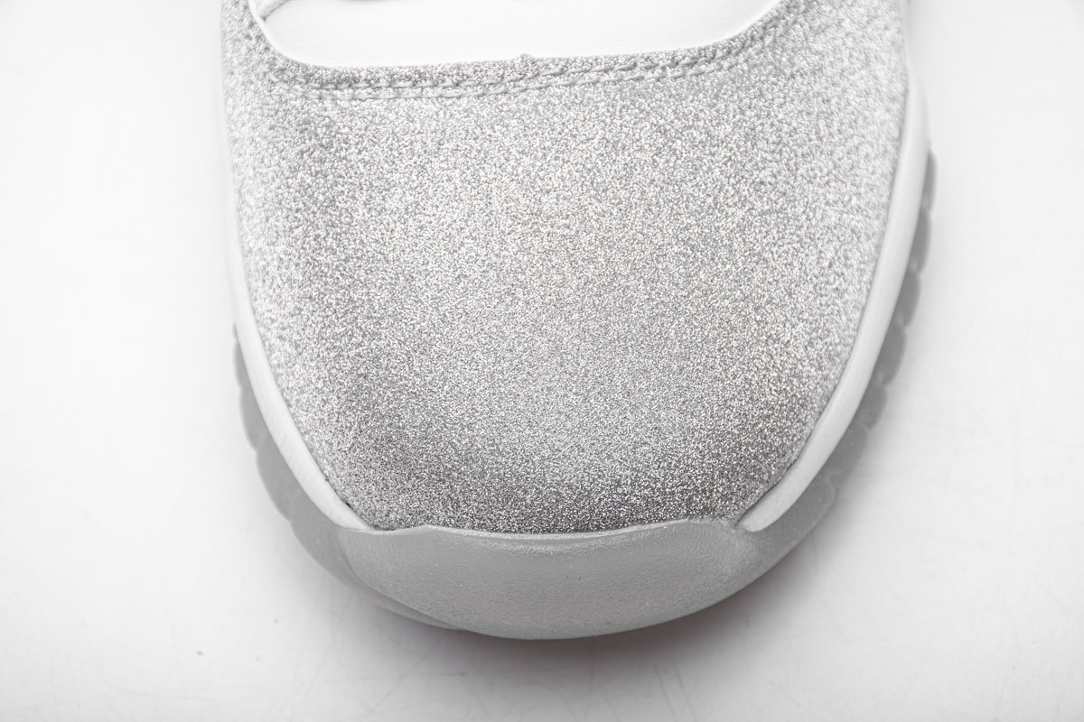 WMNS Air Jordan 11 Retro White Metallic Silver AR0715-100