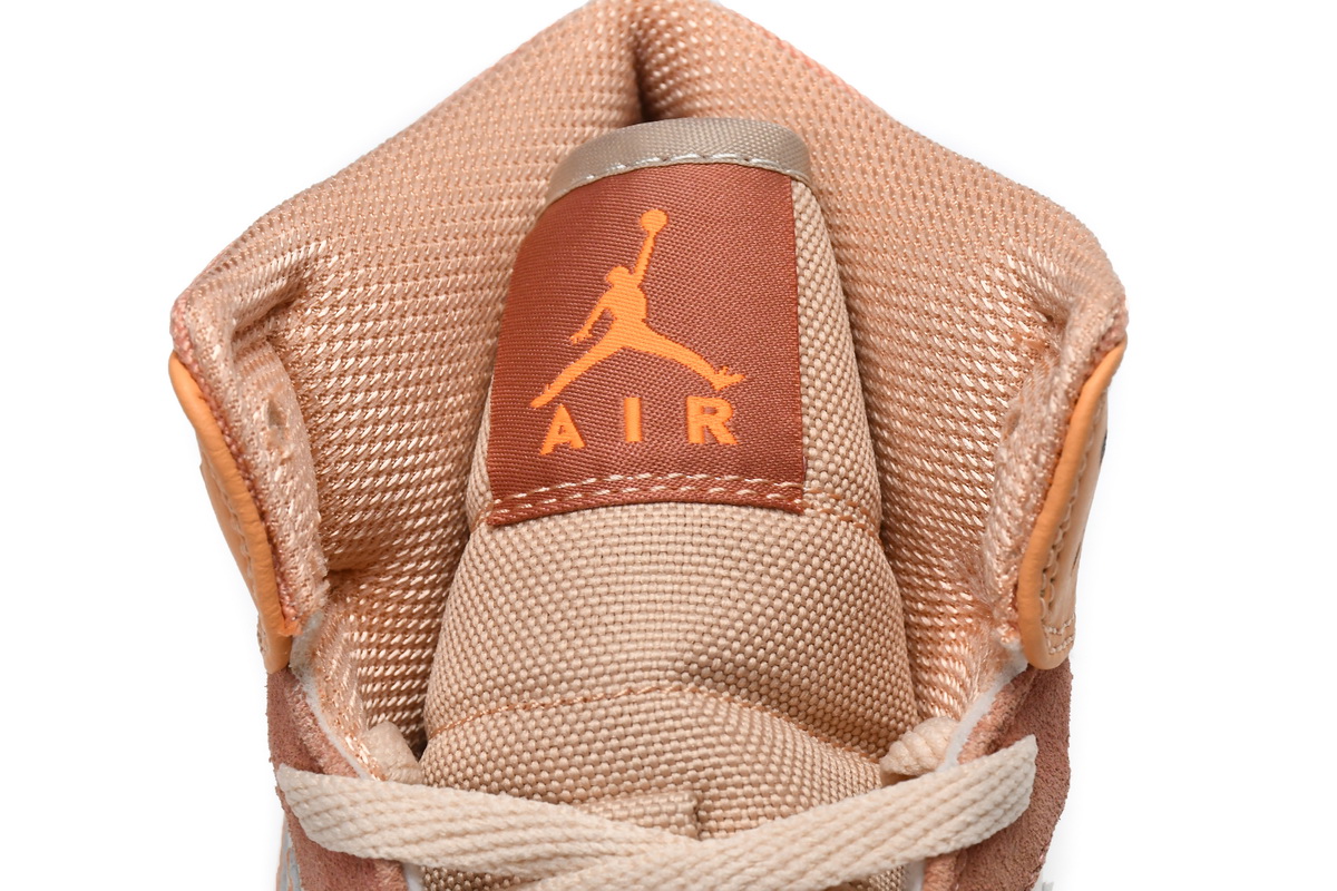 Air Jordan 1 Mid  Apricot Orange  DH4270-800