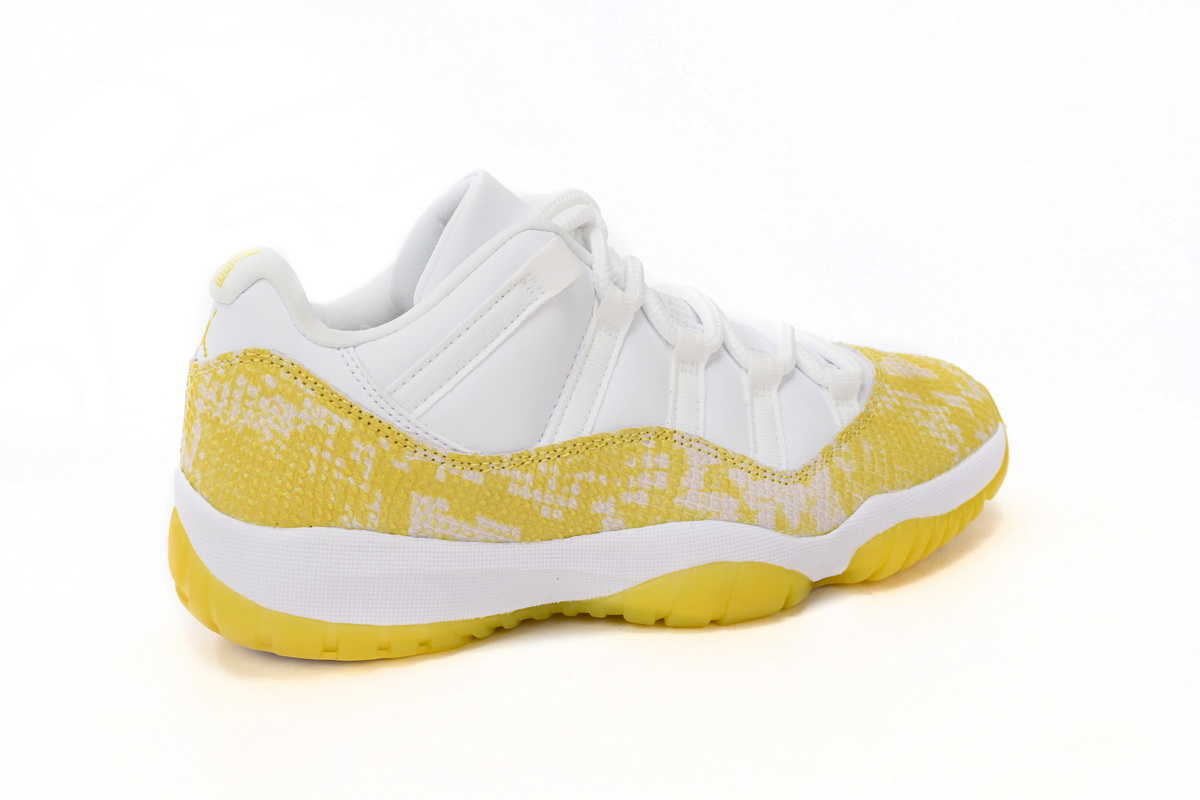 Air Jordan 11 Retro Low WMNS “Yellow Snakeskin  AH7860-107