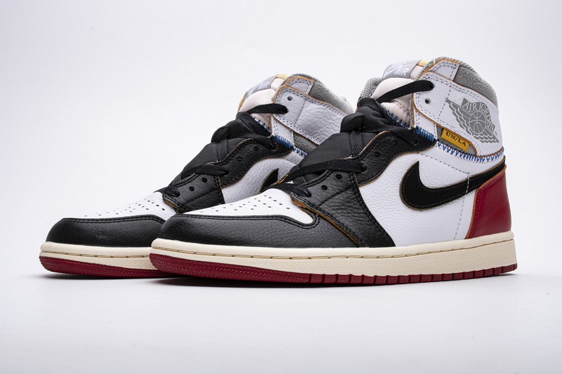 Union X Air Jordan 1 OG Hi Retro“Black Toe” BV1300-106
