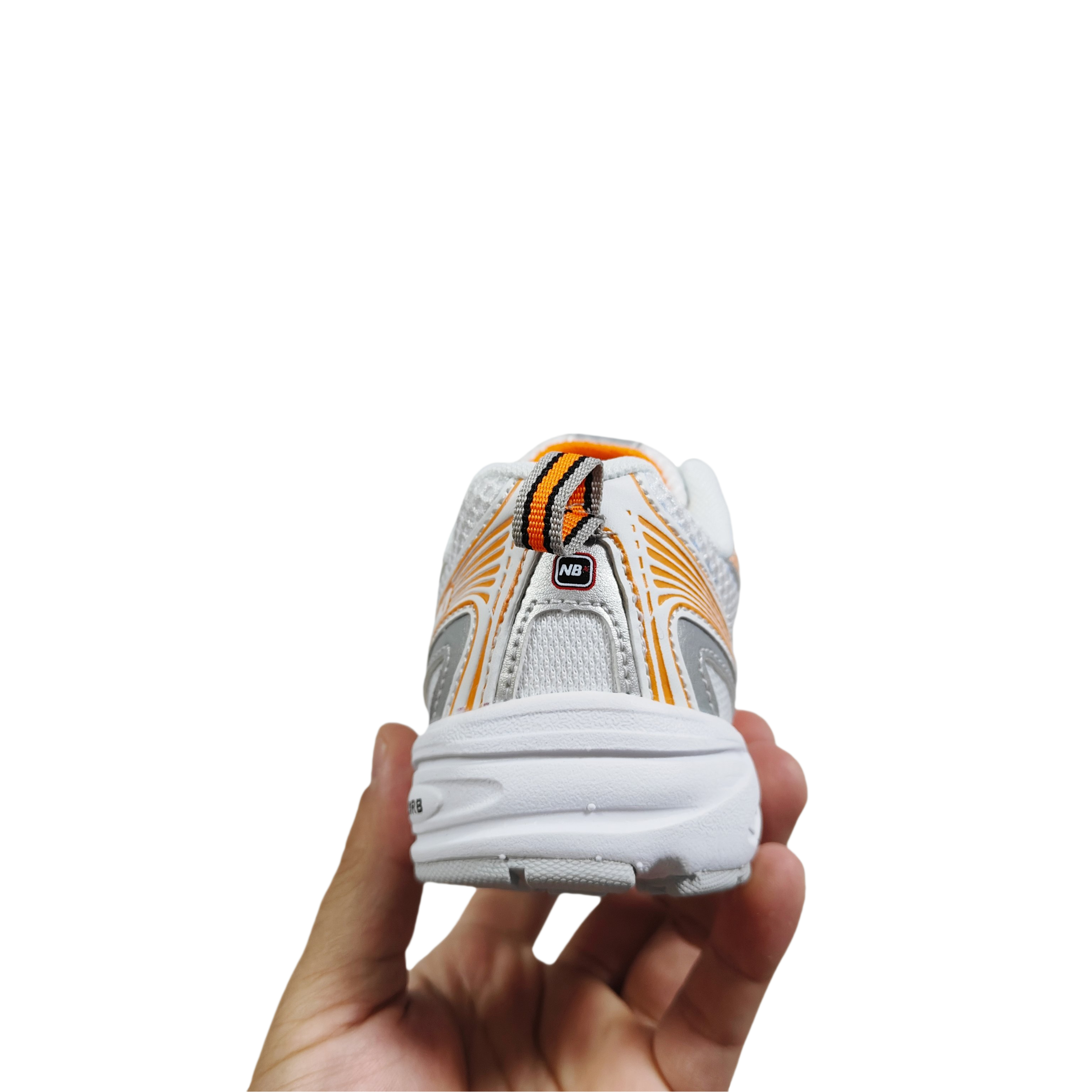 New Balance 740 Kids Sneaker White Orange