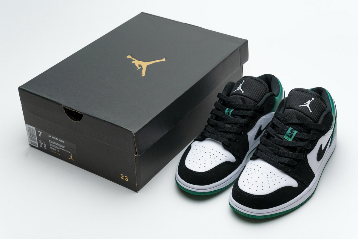 Air Jordan 1 Low Mystic Green  553558-113