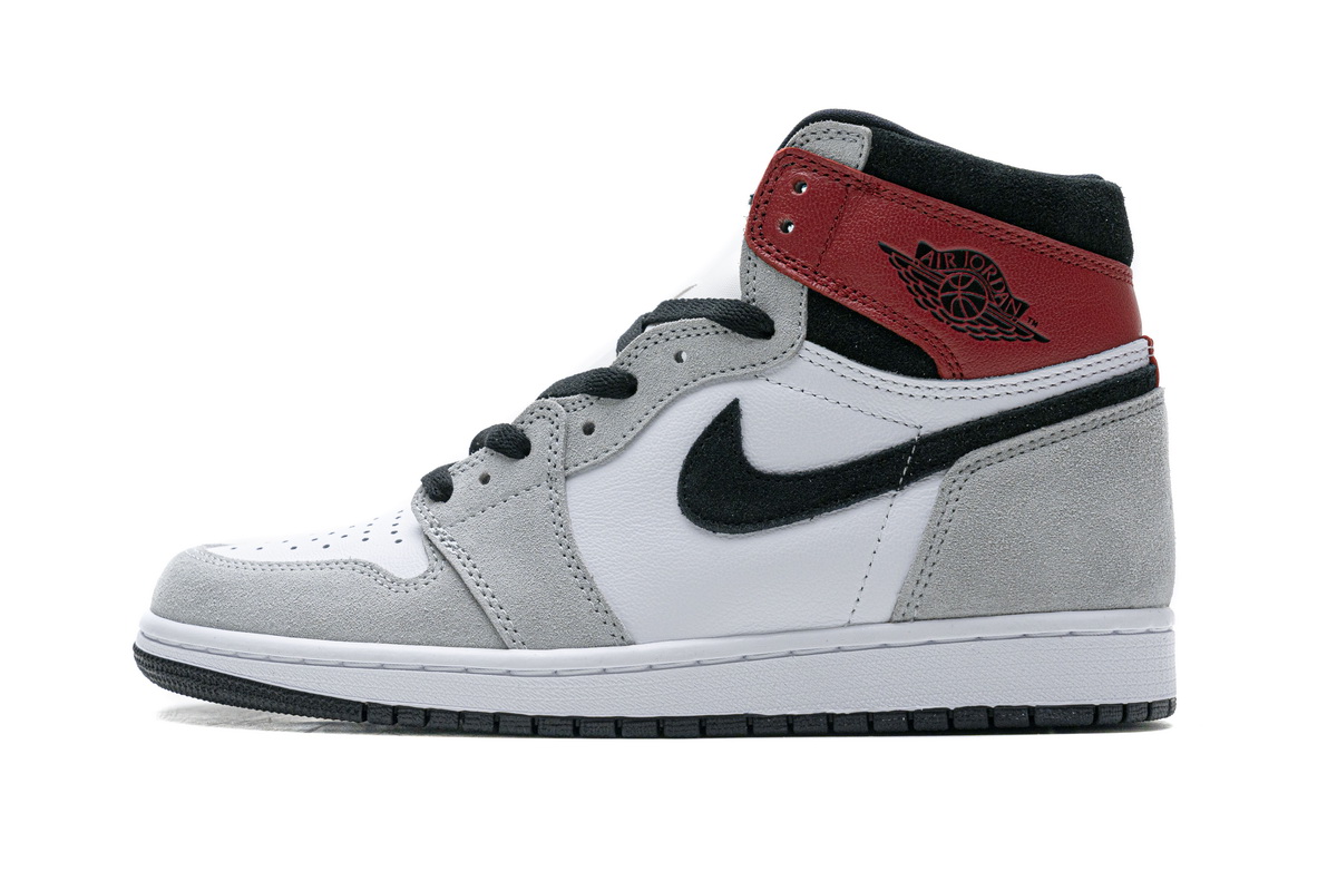 Air Jordan 1 High Smoke Grey Red  555088-126