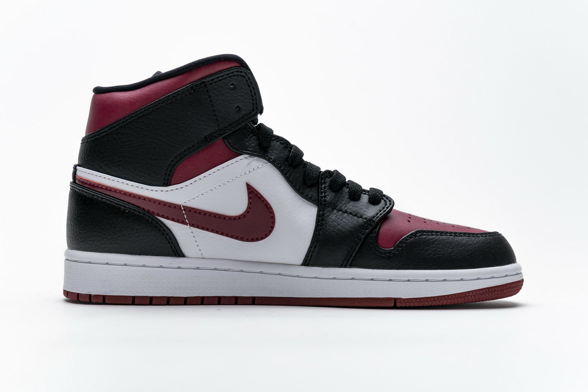 Air Jordan 1 Mid Bred Toe 554724-066