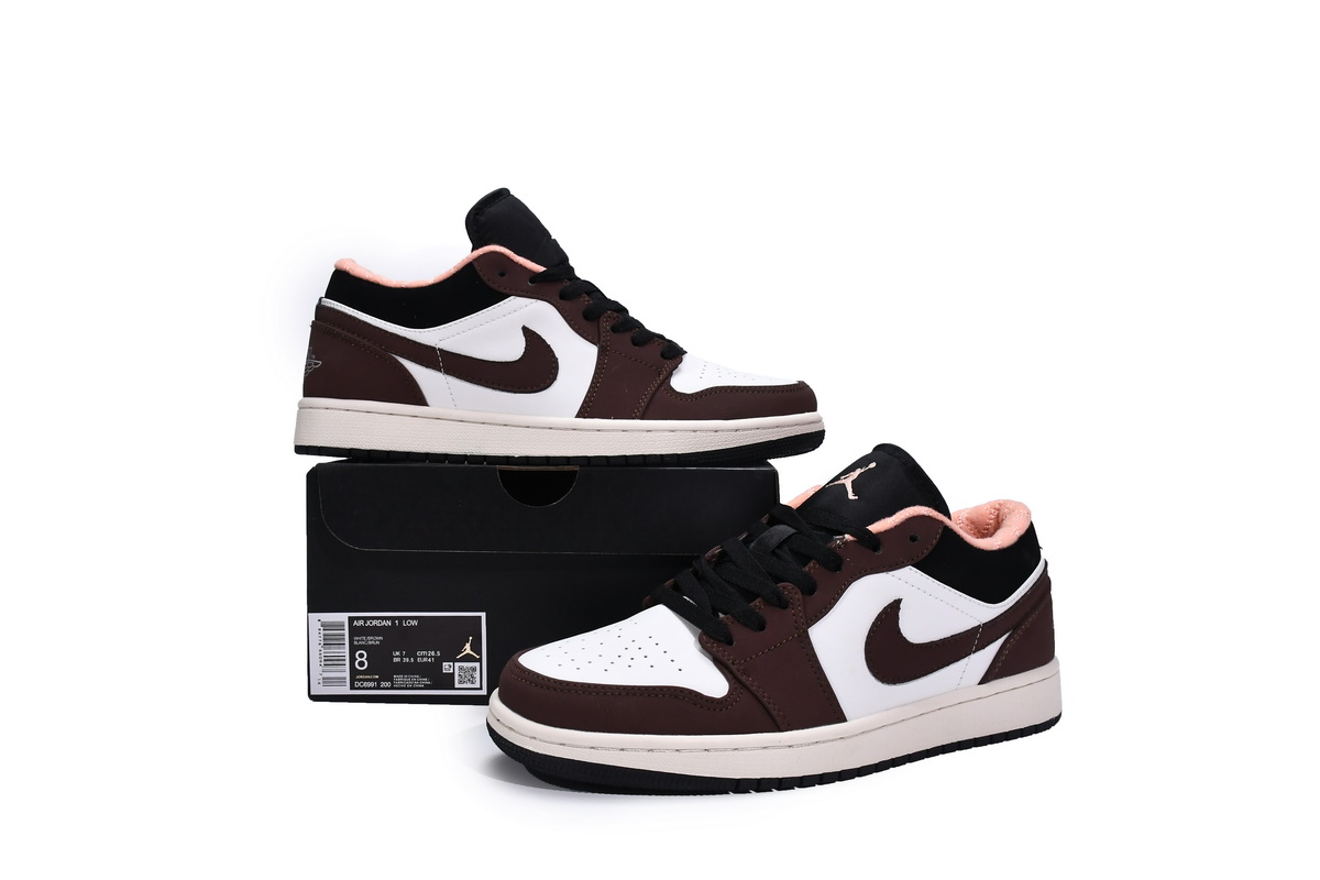 Air Jordan 1 Low Mocha Brown  DC6991-200