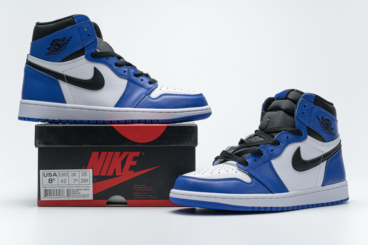 PK GOD   Air Jordan 1 OG High 'Game Royal'  555088-403