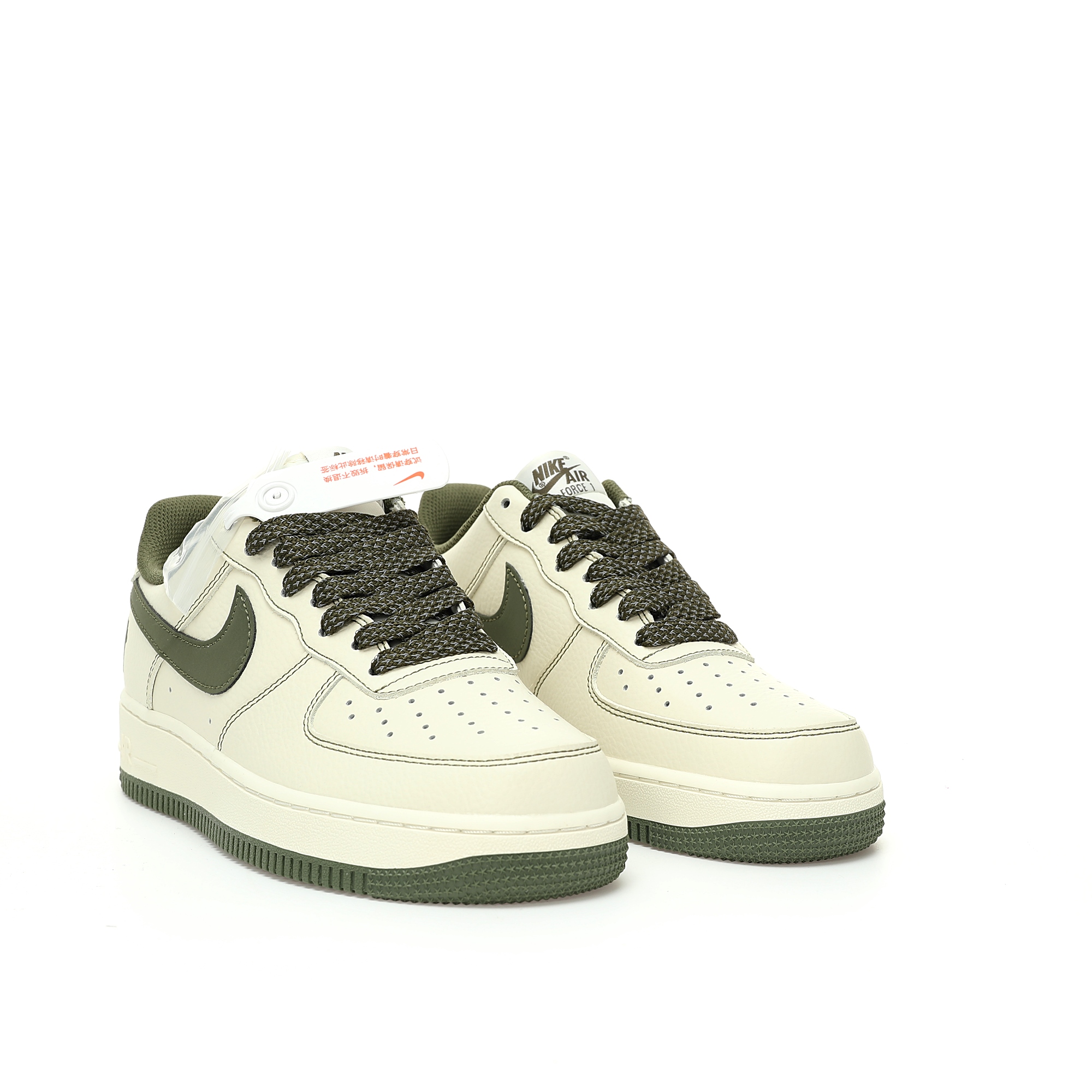 Undefeated x Nike Air Force 1 Low beigearmy green UN2395-521