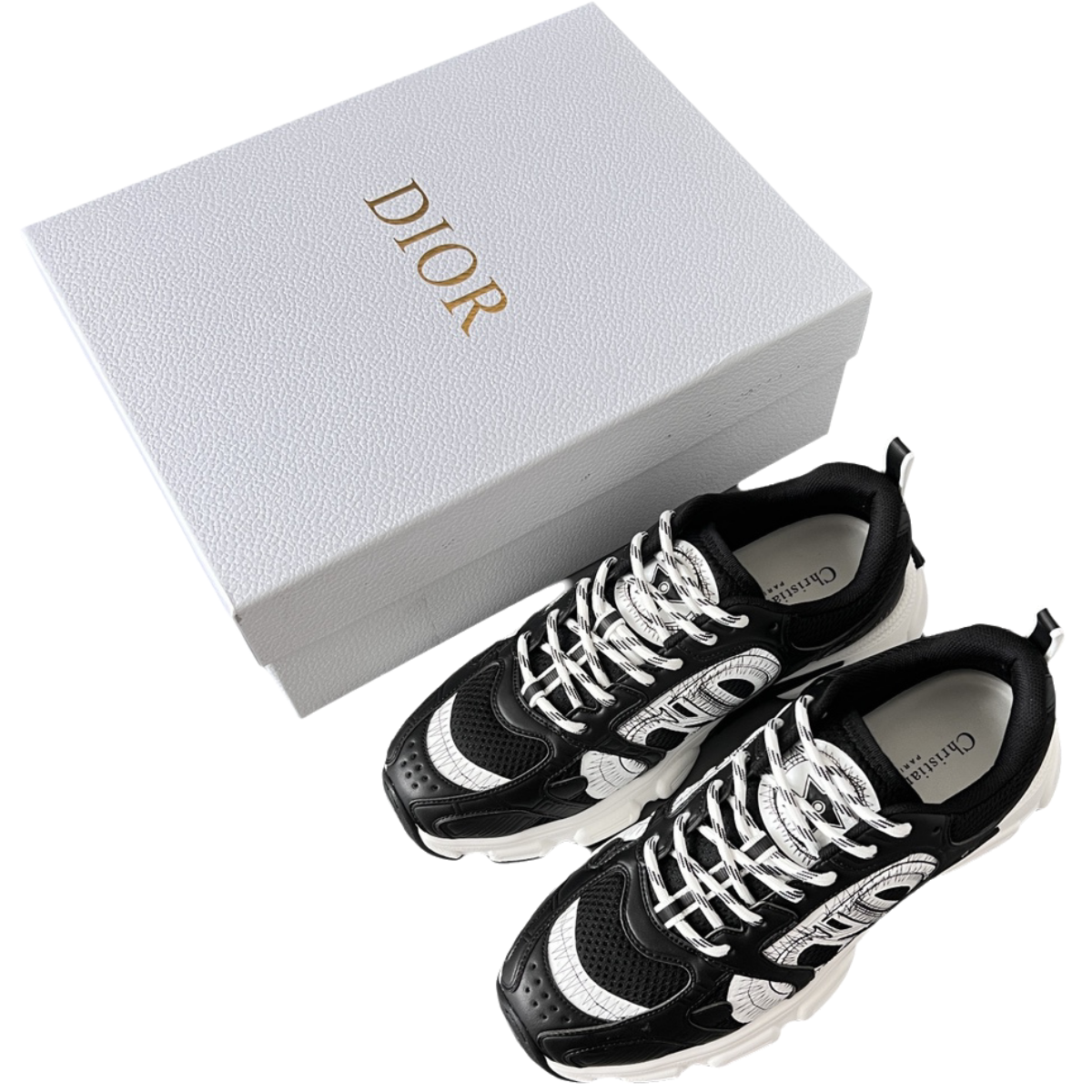 Dior Cono 24ss Sneaker Black KCK414TRM-S19W