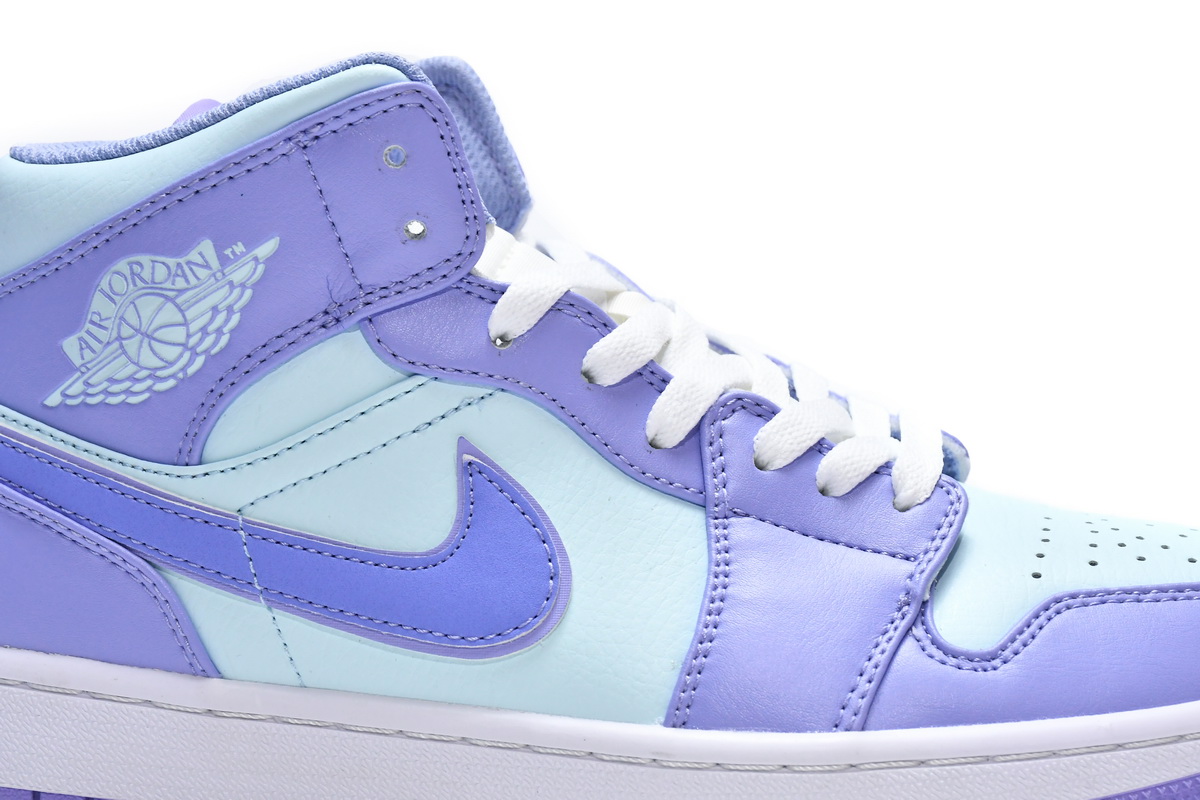 Air Jordan 1 Mid Purple Pulse 554724-500