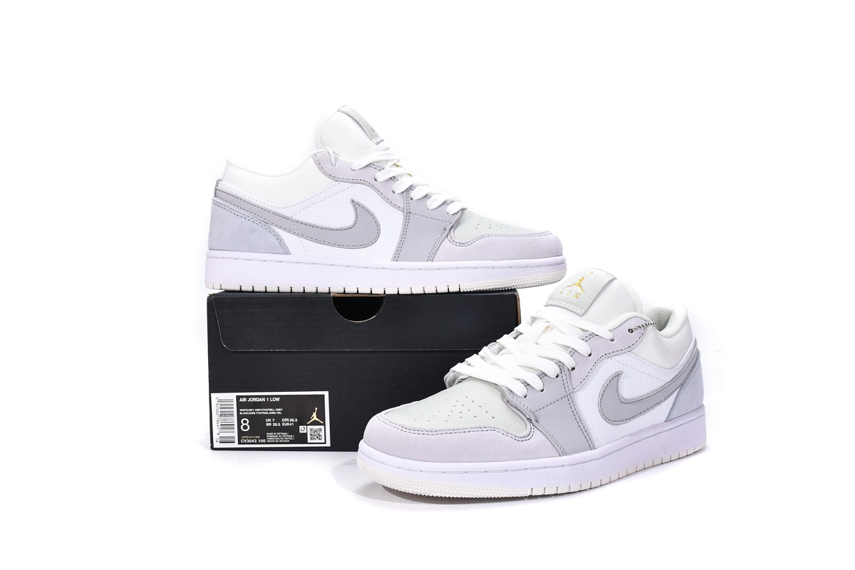 Air Jordan 1 Low “Paris”    CV3043-100