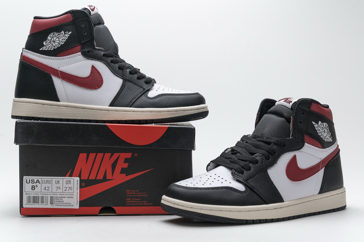 DG  Air Jordan 1 OG Hi Retro“Gym Red”  555088-061