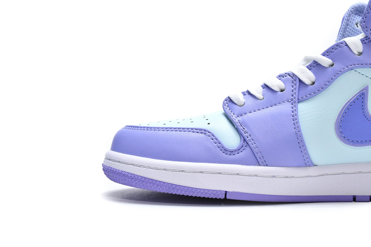 Air Jordan 1 Mid Purple Pulse 554724-500