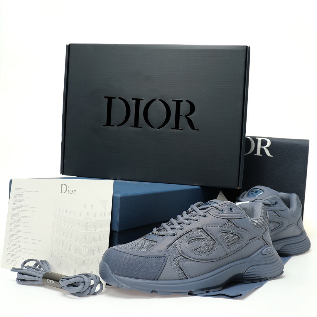 Dior x Stone Island B30 Sneaker Blue 3SN279ZAN H557